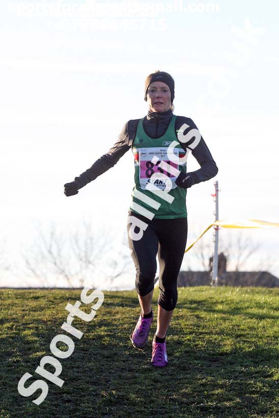 Senior womens North Eastern Cross Country, Redcar. Photo:  David T. Hewitson/Sports for All Pics
